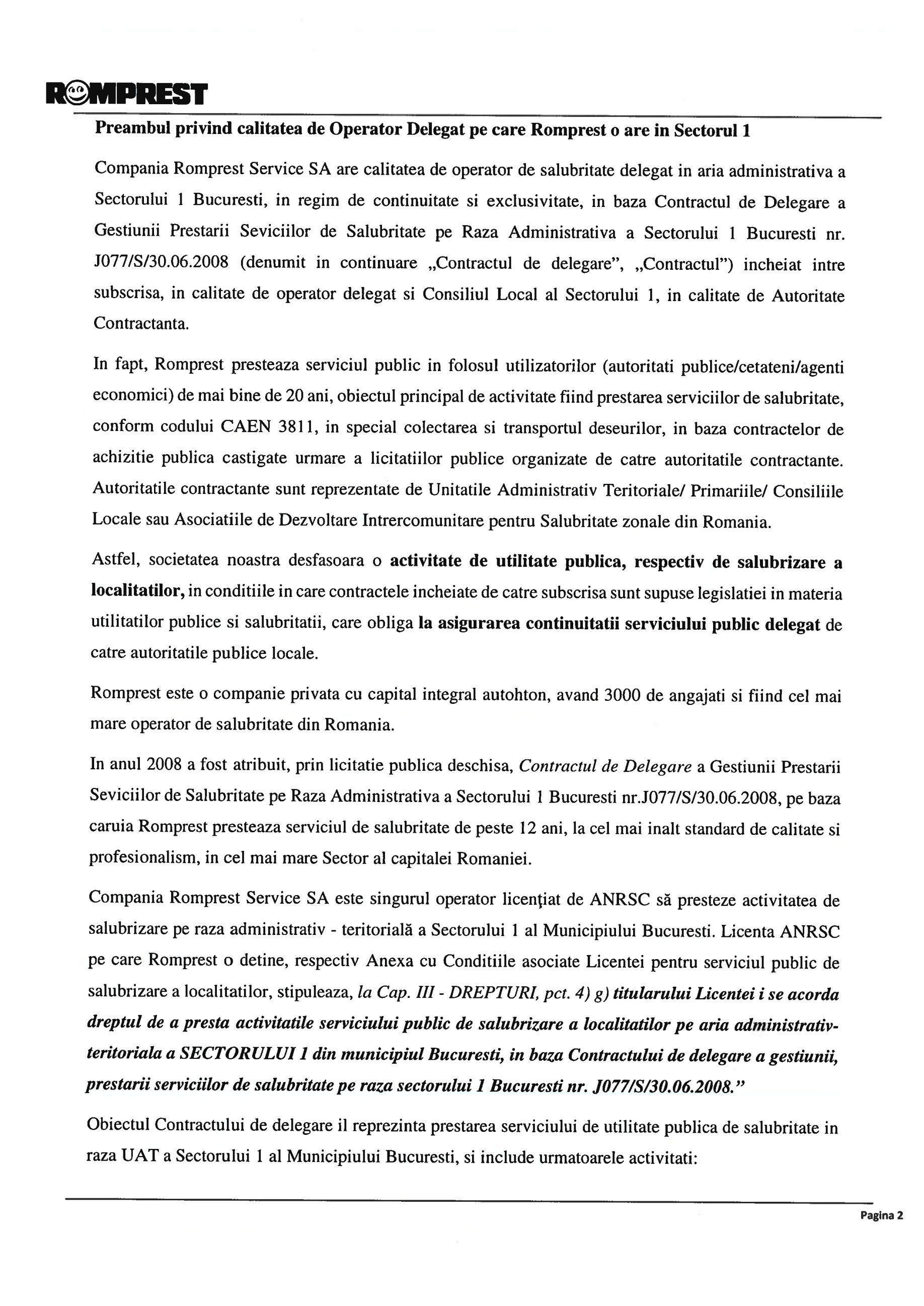 scrisoare deschisa