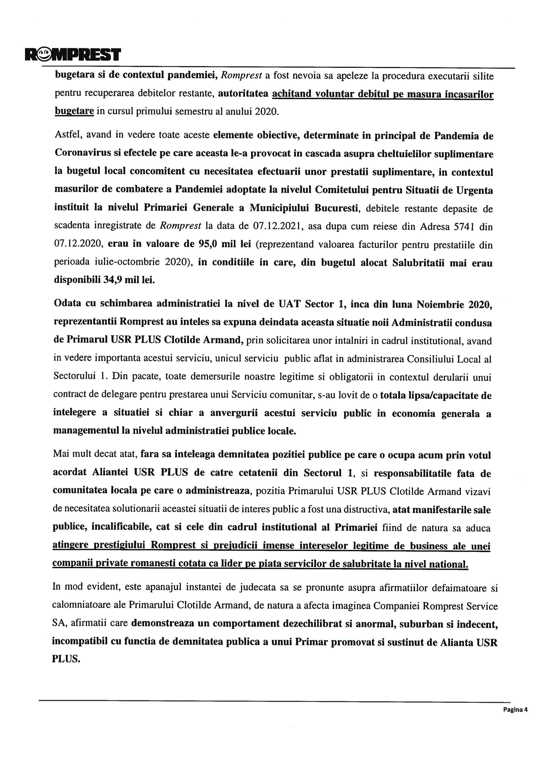 scrisoare deschisa