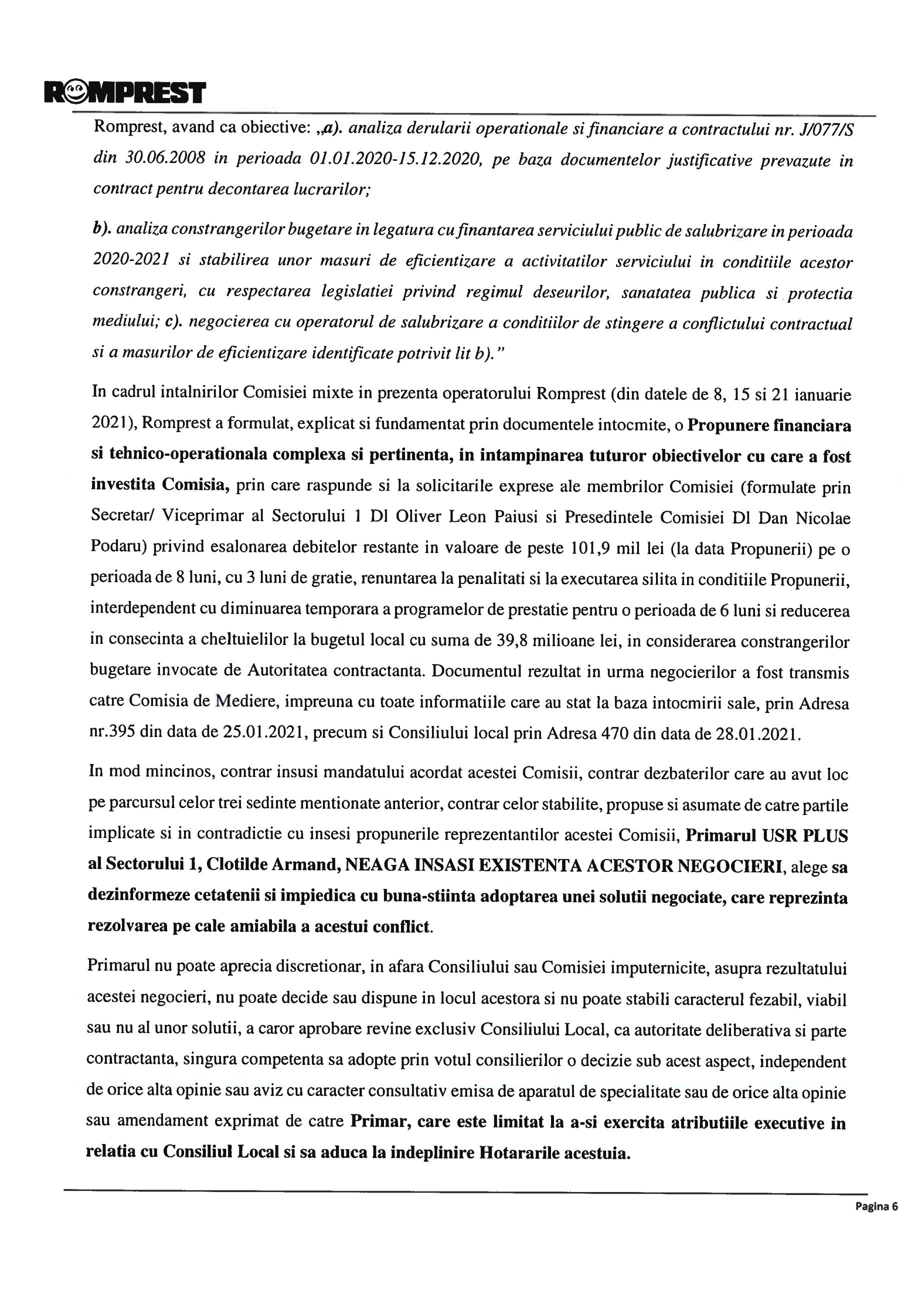 scrisoare deschisa
