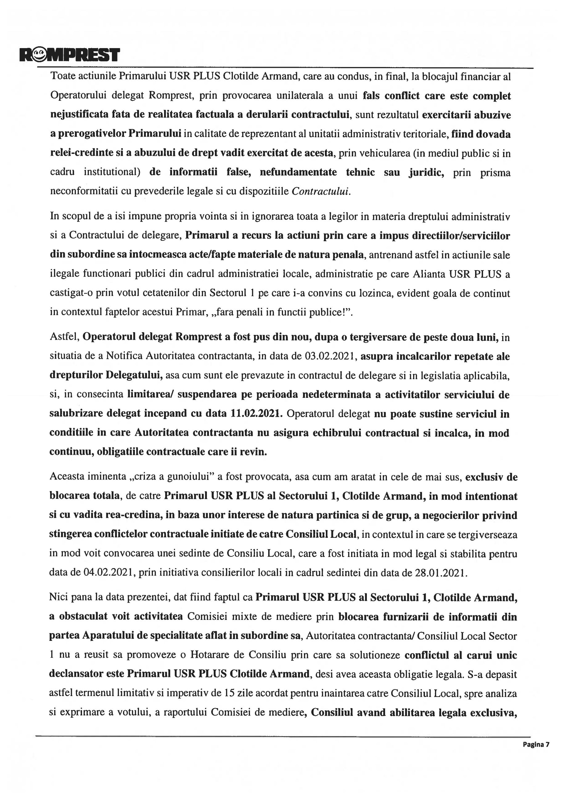scrisoare deschisa